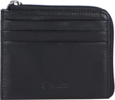 Esquire Oslo creditcard etui RFID leer 10,5 cm - 6 Sleuven - schwarz