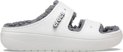 Crocs Classic Cozzy Serie - Ocieplane Sandalen - 38,5 - Witte Kleur - Croslite™ Materiaal