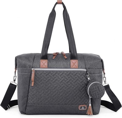 Waterdichte Luiertas met Aankleedmat en Fopspeenhouder - Grote Maternity Bag voor Ouders