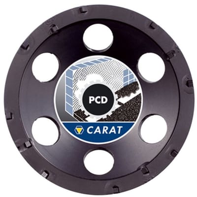 Carat PDC MASTER Slijpkop voor lijm/verfresten Ø125 x 22,23mm - CPCD125300