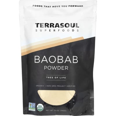 Terrasoul Superfoods, Baobab Poeder, 12 oz (340 g)