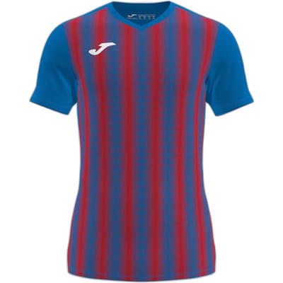 Joma Inter Ii T-shirt Met Korte Mouwen Rood,Blauw S Man