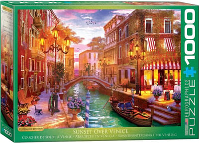 Eurographics - Venetiaanse romantiek [Venetian Romance] - Dominic Davison - 1000 stukjes 68×48cm (b×h) - Legpuzzel