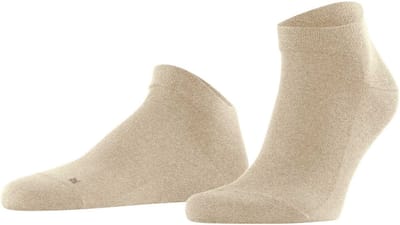 FALKE Sensitive London met comfort tailleband katoen sokken heren beige - maat 43-46
