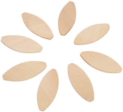Dailygoods- Houtverbinding 100 Stuks Beukenhout - Verbeterde Hechting - Houtverbindingen 0#/10#/20# - Robuust en Duurzaam - Geschikt voor Houtbewerking - Lange Levensduur - Houtschijfjes