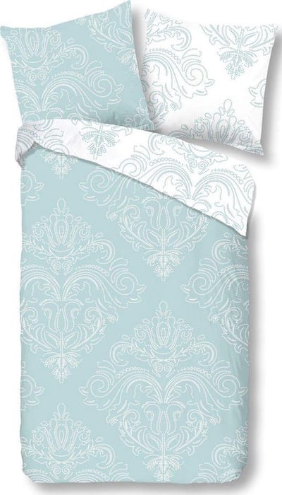 Descanso Mist - Dekbedovertrek - Eenpersoons - 140x200/220 cm - Mint