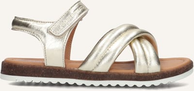 Jochie & Freaks Blossom Sandalen - Meisjes - Goud - Maat 28