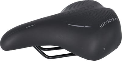 XLC Viale El City SA-V04 Fietszadel – Fietszadel Unisex – Comfort – Zwart