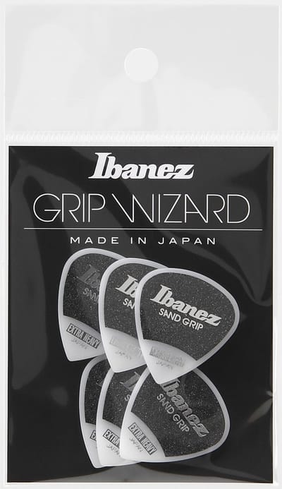 Ibanez PA16XSG-WH Sand Grip Plectrums 1.2mm (White) - Plectrum set