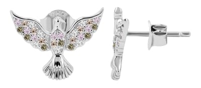 AKZENT Akzent Dames Oorbellen "Luzmila" van 925 Sterlingzilver, gerhodineerd, duurzaam