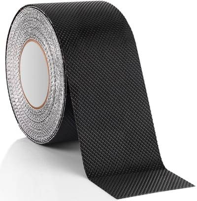 Ultra Sterke Waterdichte Niet-Slip Tape met Textuur voor DIY Projecten en Gereedschappen (Zwart, 5cm x 5m)