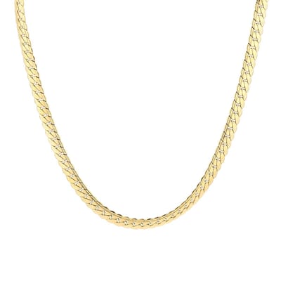Go Dutch Label Oorknoppen lange schakels en stenen Gold E2735-2