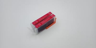 KATRIZ® huismerk inkt voor|Canon CLI-571M XL(transparent)|11ml | ( 2stuks) - Met chip