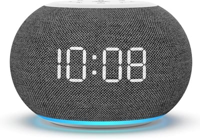 Dimbaar Wekker Radio voor Slaapkamer met 9 Kleuren Nachtlampje en FM Radio