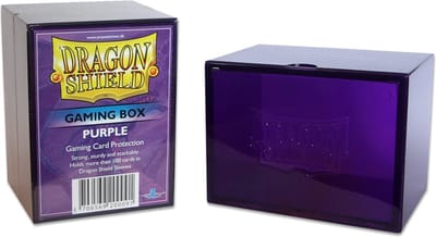 Dragon Shield - Gaming Deck Box Purple Cardbox