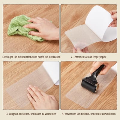 Candala 15 stuks antislip traptreden, antislip traptreden, PEVA-antislipmat, trap, geschikt voor houten trappen en gladde vloeren, 61 x 10 cm