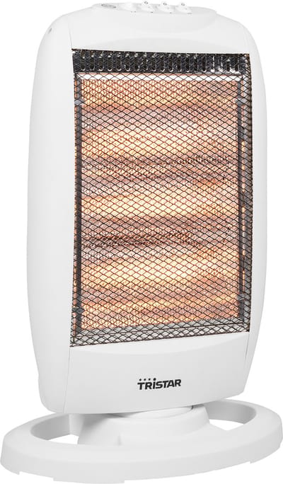 Tristar Straalkachel KA-5129 - Campingkachel - Halogeenverwarming - Warmtebereik 15 m² - 400W, 800W en 1200W