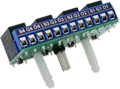 Relaisstekker Watermelder - Adapter Module - Water Overlast - Netvoeding - 6 x 3 x 2 cm - Grijs