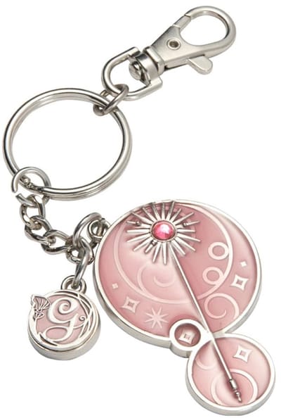 Wicked Metal Keychain Glinda