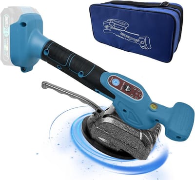 Vibratiemachine voor Tegels met 4,7" Zuignap, 5 Snelheden en 60kg Capaciteit voor Tegels tot 39x39 Inch