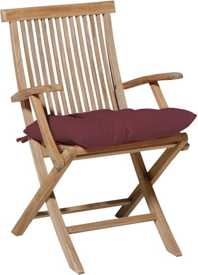Madison bistro tuinkussen Panama 46x46 cm - rood