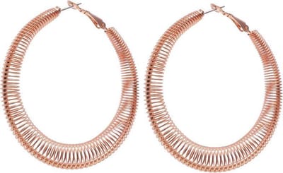 Behave - Oorbellen - Rosékleurige oorringen - statement stijl - dames