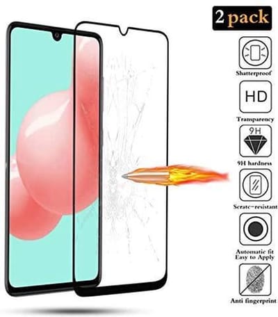 3x Full Cover Screenprotector Geschikt voor: Samsung Galaxy A41 - Screen protector - volledige glas - bescherming - beschermglas - ZT Accessoires