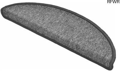 RFWR® Trapmatten 10 stuks - Donkergrijs Antislip Tapijt voor Trappen