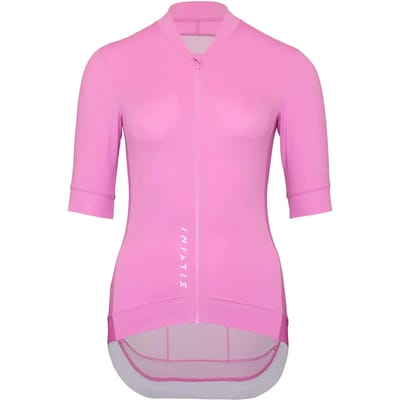 Silvini Wd2400 Trafoia Korte Mouw Wielertrui Roze XS Vrouw