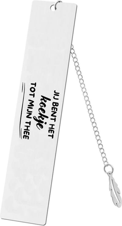 Akyol - jij bent het koekje tot mijn thee boekenlegger - Liefde - relatie - cadeau