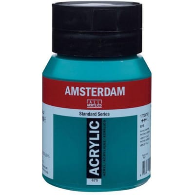 Amsterdam Standard Acrylverf 500ml 675 Phtalogroen