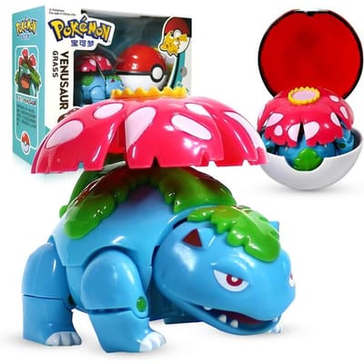 bal Pokemon misvormde figuur Pikachu Charizard Venusaur Blastoise Gyarados Solgaleo Lunala Actiefiguur pokébal poke kind Speelgoed