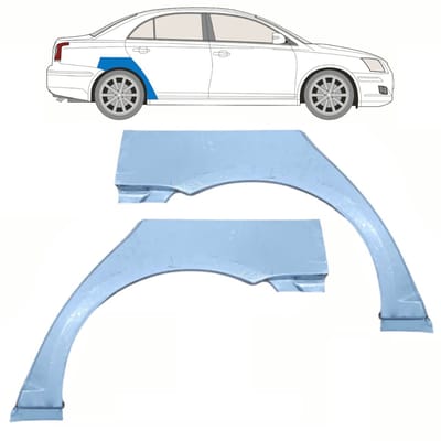 Reparatiepaneel achterspatbord voor Toyota Avensis T25 2003-2008