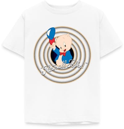 Looney Tunes Porky Pig T-Shirt Kinderen