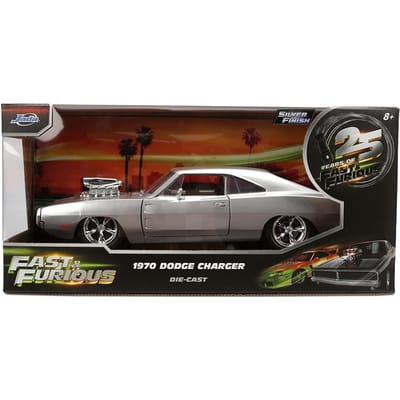 Jada Toys Fast & Furious Diecast Vehicle 1:24 Anniversary Dom's Dodge 19 cm Vehicles