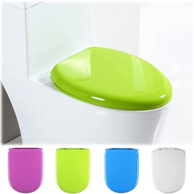 Toiletbril - WC-bril - Hygiënisch Werken - Snelsluiting - Universeel - Groen