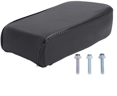 Dailygoods- Motorzadel Comfortabel - Mini Fietsstoel - Schokabsorberend Schuim - PU-leer - Eenvoudige Installatie - Geschikt voor CT100U