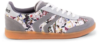 Inkkas Monterey Tennis – lage retro sneaker met zachte California coast print, maat 37