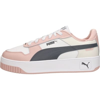 PUMA Carina Street Dames Sneakers - PUMA White-Strong Gray-Rose Quartz