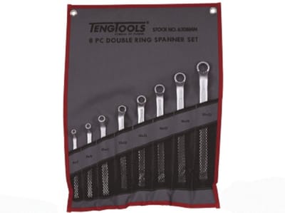 Ringsleutelset 6-22mm 8-dlg Teng Tools 6308MM