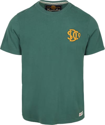Superdry Neon Relaxed T-Shirt Groen - Maat XXL - Heren