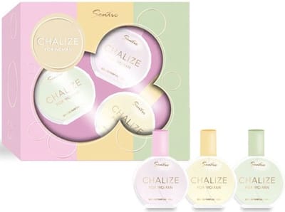 Sentio Chalize for Woman giftset geuren 3x 15ml soorten eau de parfum