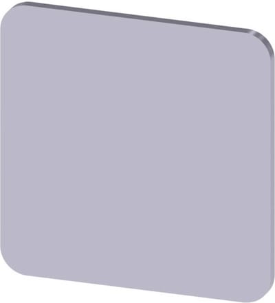 Siemens 3SU1900-0AF81-0AA0 3SU19000AF810AA0 Opschriftbord Zelfklevend, Vierkant (l x b) 22 mm x 22 mm Zonder markering Zilver 10 stuk(s)