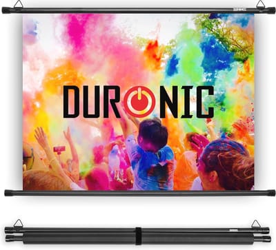 HD Projectiescherm 60 inch - Eenvoudig te Monteren op Muur - Ideaal voor Thuis, School en Werk