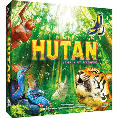 Sidekick Games Hutan - Familiespel &amp; Bordspel voor 1-4 spelers - Vanaf 8 jaar