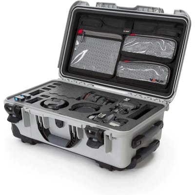 Nanuk 935 Camera case DSLR - Silver - Waterdichte koffer