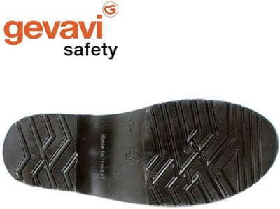 Gevavi Veiligheidsschoenklomp 1230 Sb Zwart - Klompen - 45 Rundleder