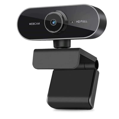 carmdering - Webcam - Full HD 1080P - PC Webcam - Laptop Webcam - USB Webcam - Met Statief - Privacy Cover - Webcam met Microfoon