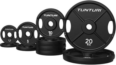 Tunturi Platinum Cast Iron Plate - Olympische halterschijven - 95kg - Set