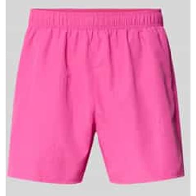 regular fit zwembroek met label in reliëf model 'TONAL'